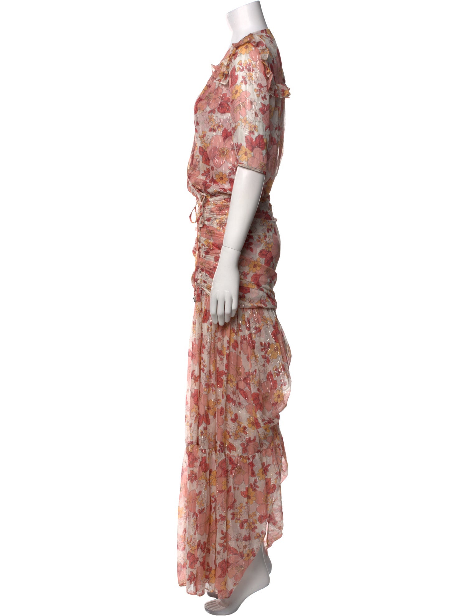 Veronica Beard Silk Long Dress